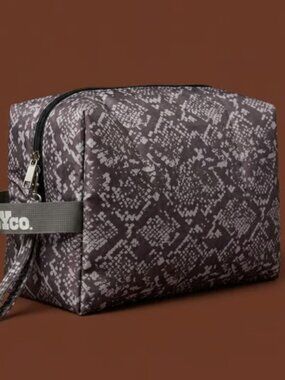 Diamondback Snakeskin Print Traveler Bag by 2 Fly Co.